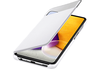 SAMSUNG S-View Wallet Cover für Galaxy A72, Weiß