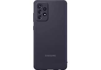 SAMSUNG Silicone Cover für Galaxy A72, Schwarz