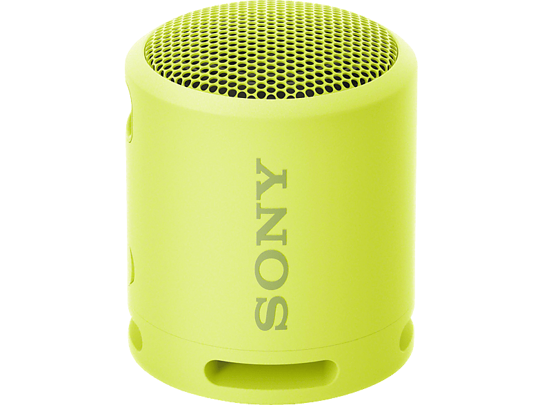 Bluetooth Lautsprecher SONY SRS-XB13 Bluetooth Gelb, MediaMarkt Lautsprecher, Wasserfest 