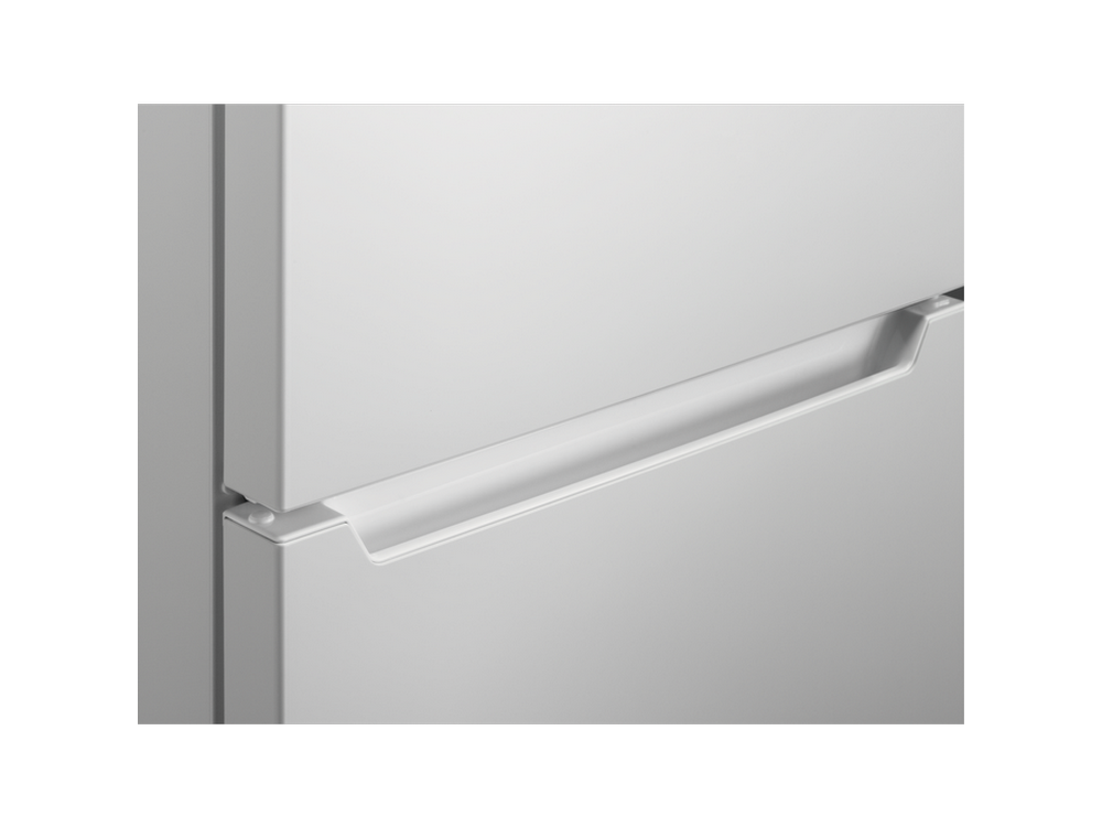 Frigorífico dos puertas - Zanussi ZTAN28FW0, 244 l, Cíclico, Iluminación LED, 40 dB, 161 cm, Blanco