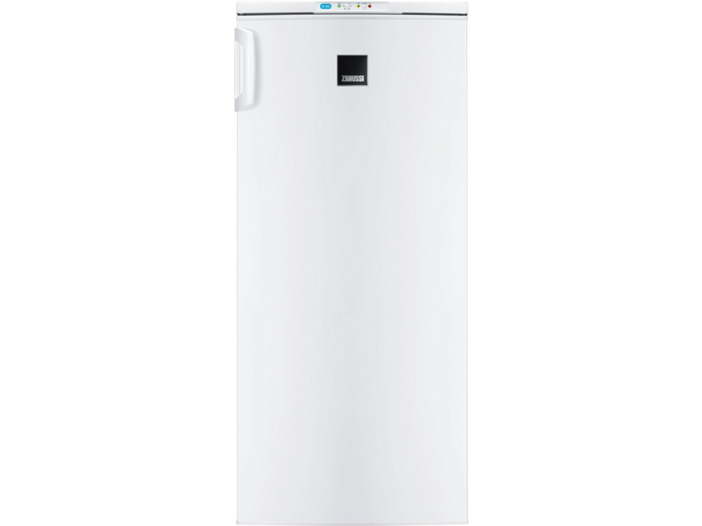 Congelador vertical - Zanussi ZUAN19FW, 187 l, Cíclico, FastFreeze, OptiSpace, 125 cm, Blanco