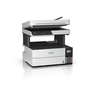 Impresora multifunción - Epson EcoTank ET-5150, Color y Blanco/Negro, Inyección de tinta, Wi-Fi, 37 ppm, Gris