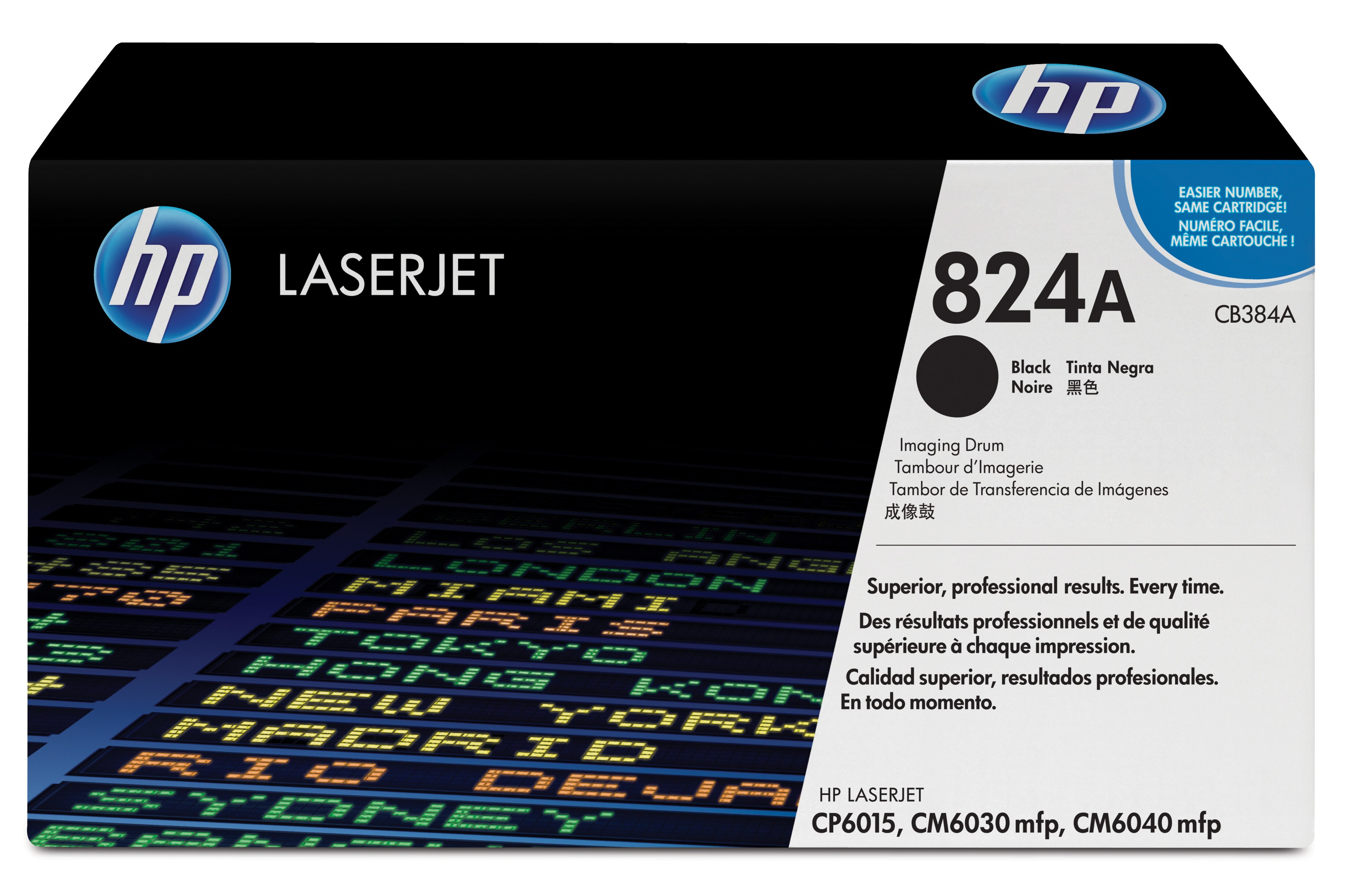 Tóner - HP 824A LaserJet, Tambor de imágenes, Negro, CB384A