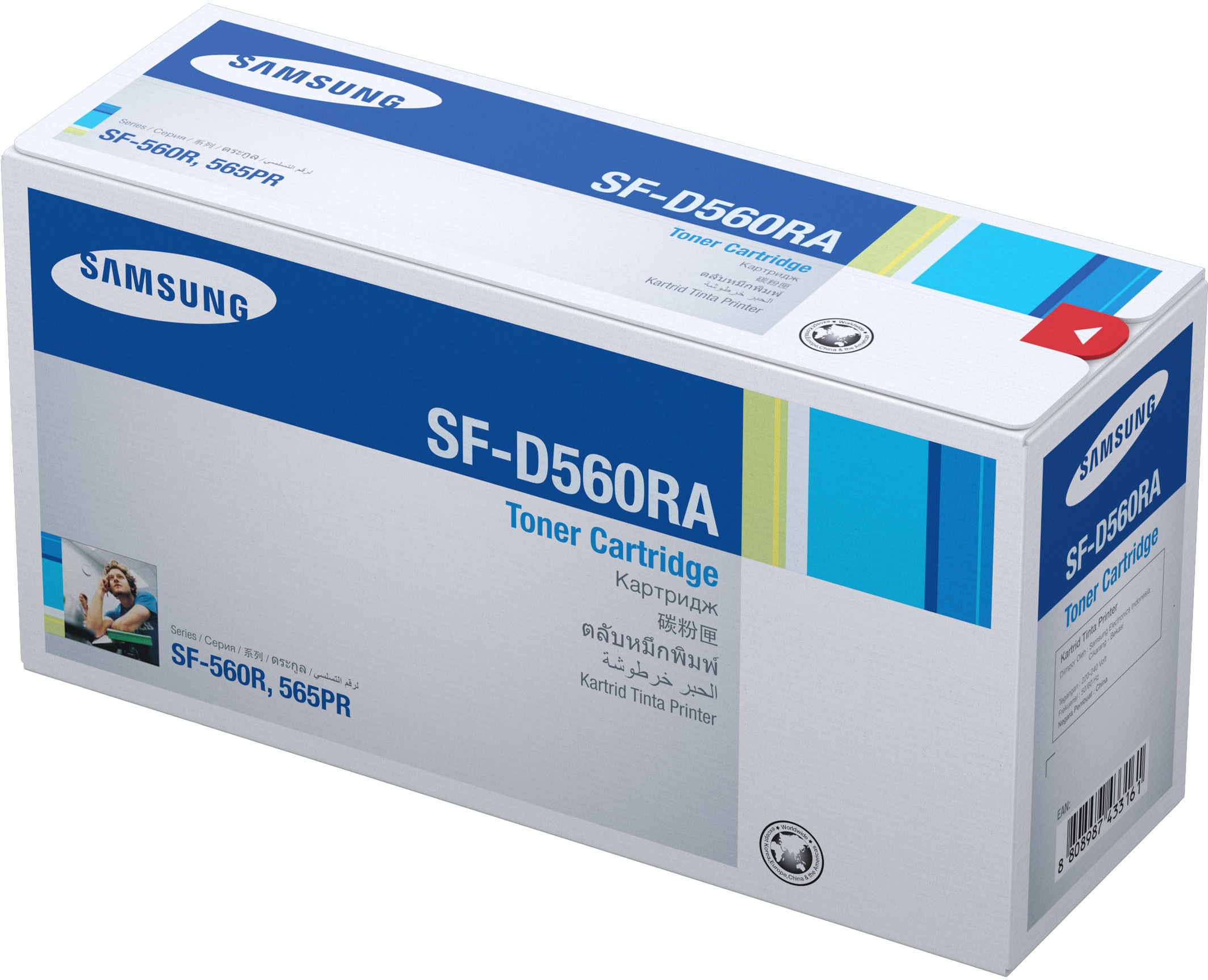 Cartucho láser - Samsung CF-D560RA, Negro