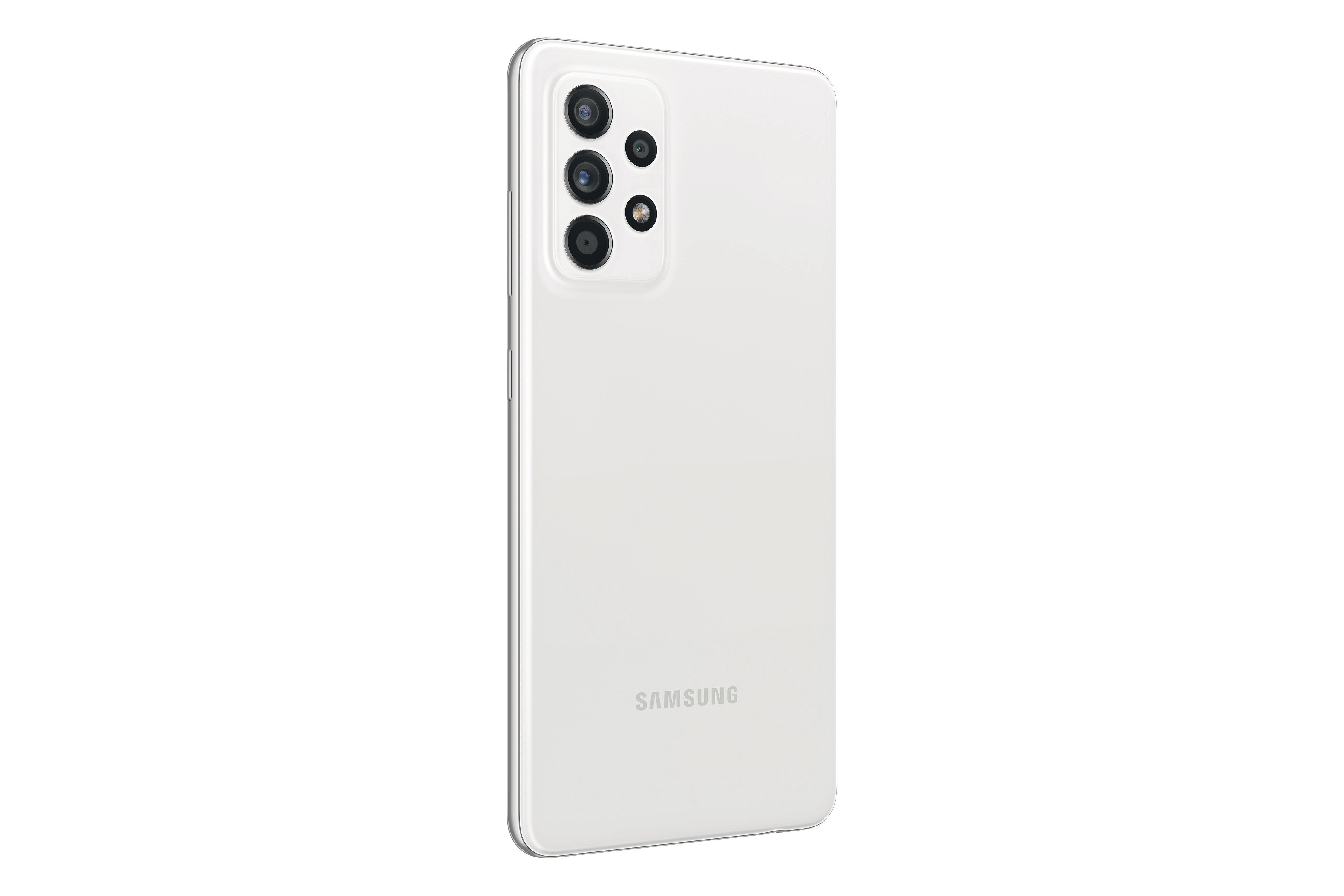 Dual Awesome SAMSUNG White Galaxy SIM GB 128 A52