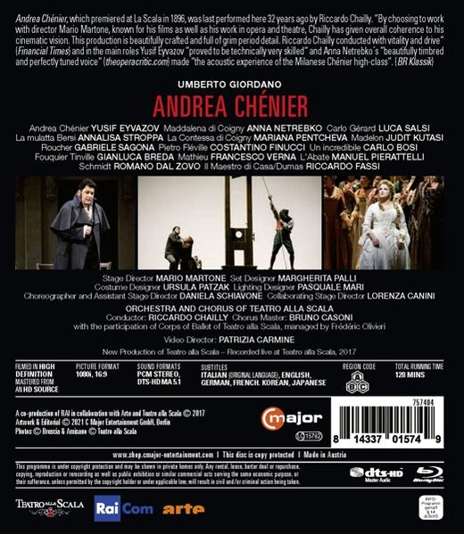 Eine DVD-Hülle mit Text und Bildern einer Aufführung mit Personen auf einer Bühne.