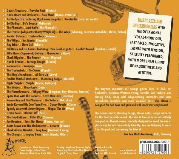 VARIOUS - Whip Masters Instrumental Vol.1  - (CD)
