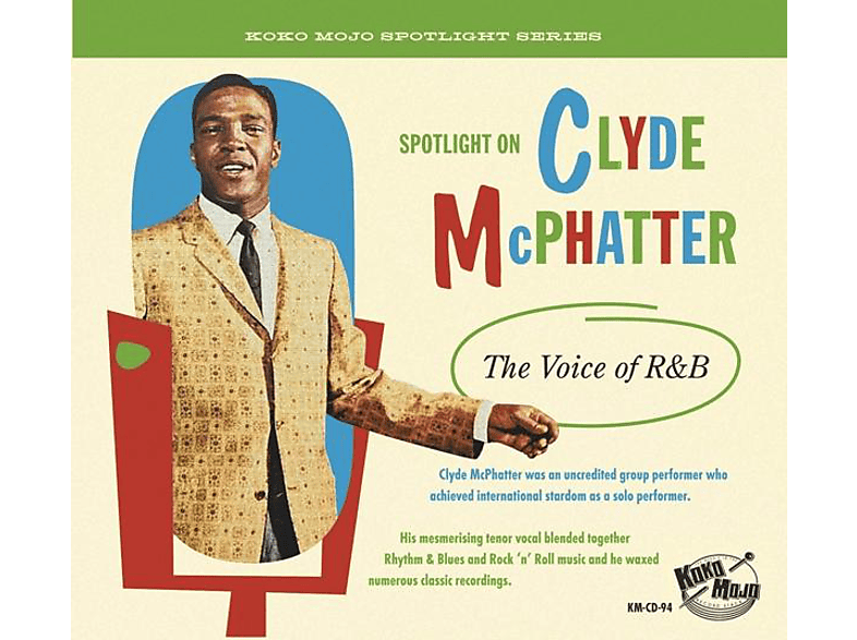 Clyde/various Mcphatter – CLYDE MCPHATTER- THE VOICE OF R&B – (CD)