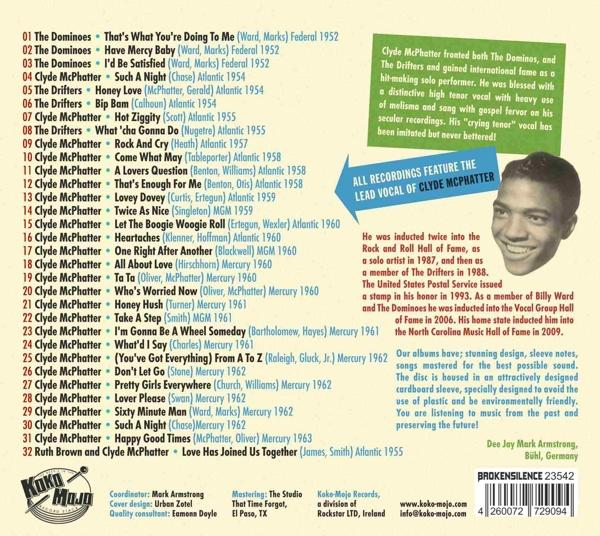 Clyde/various Mcphatter - Clyde McPhatter - The Voice Of R&B  - (CD)