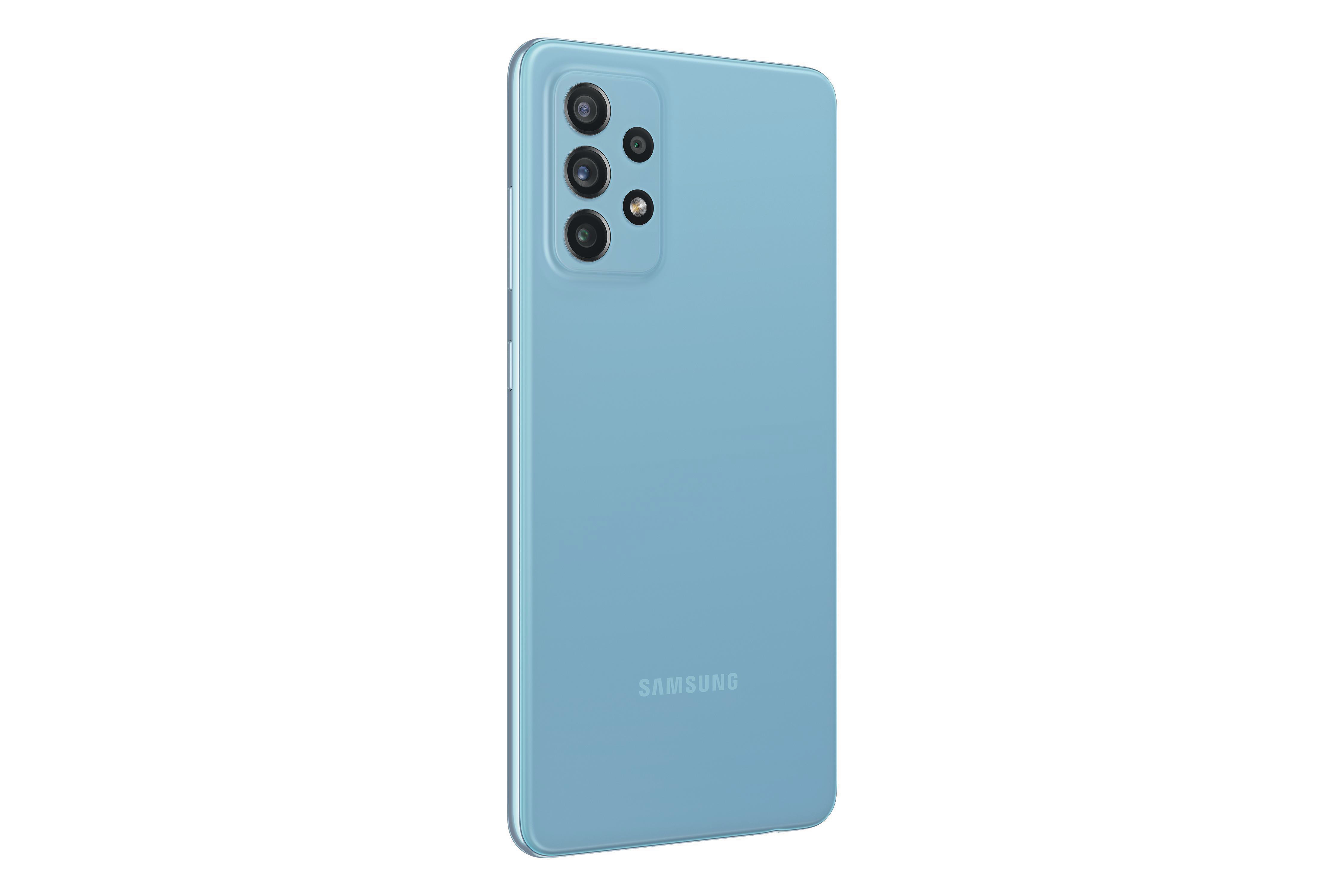 128 Galaxy Blue SAMSUNG Dual A72 Awesome SIM GB