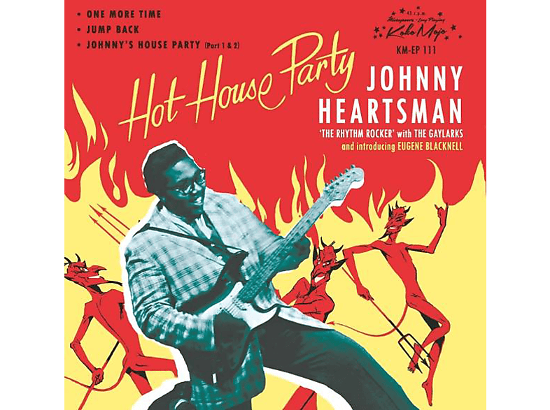 Johnny Heartsman - HOT PARTY EP (Vinyl) HOUSE 