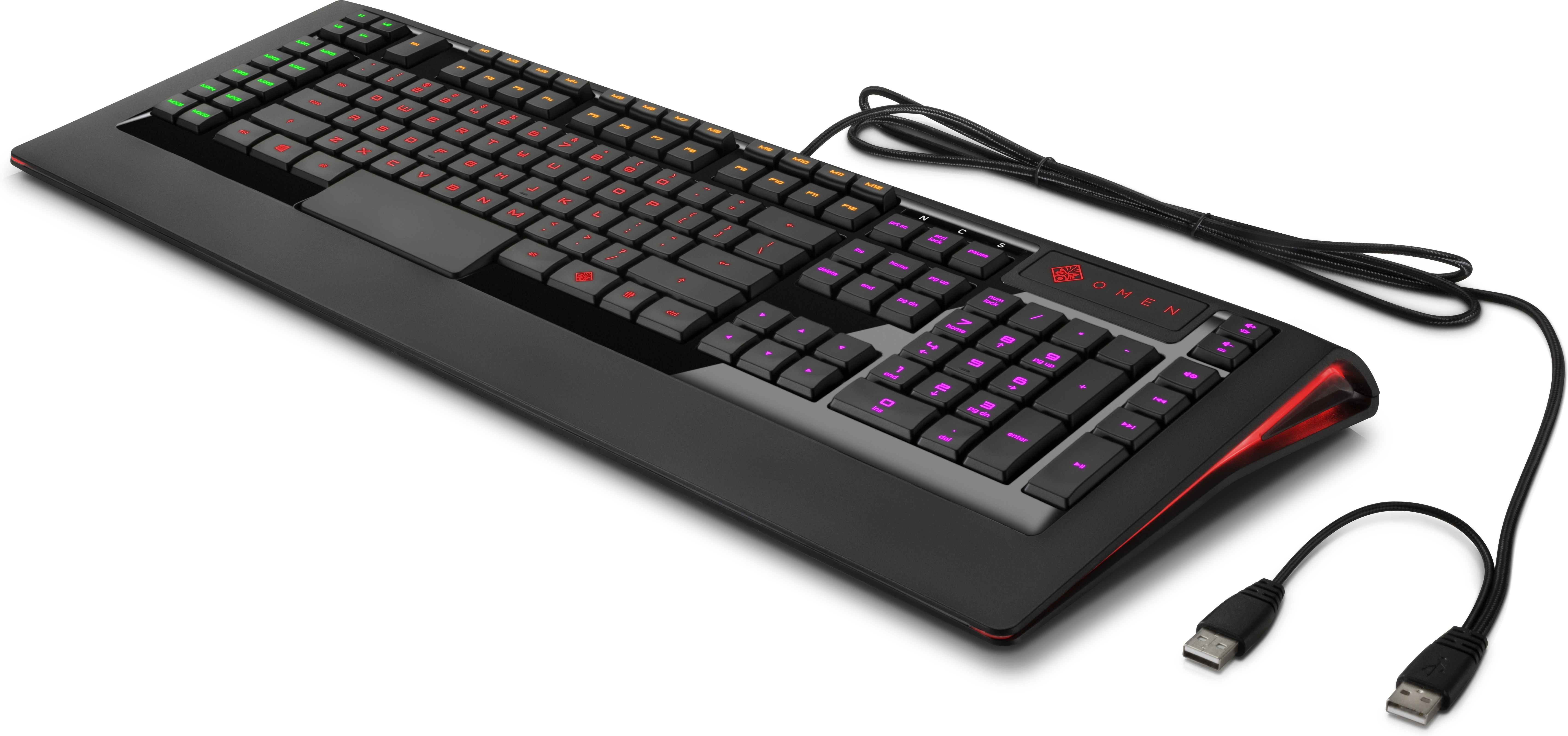 HP Gaming-Tastatur Omen with SteelSeries (X7Z97AA#ABD)