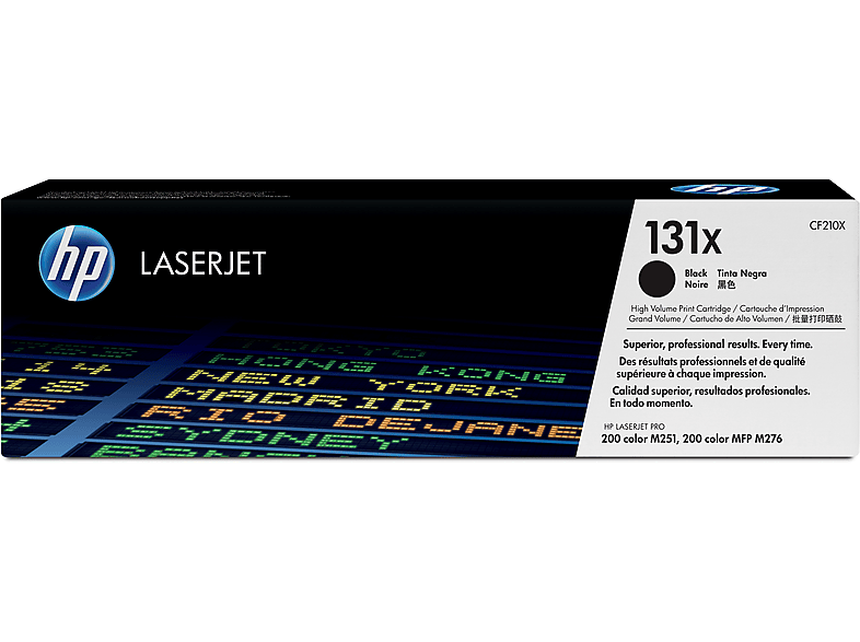 HP 131X Black CF210X; Tonerpatrone