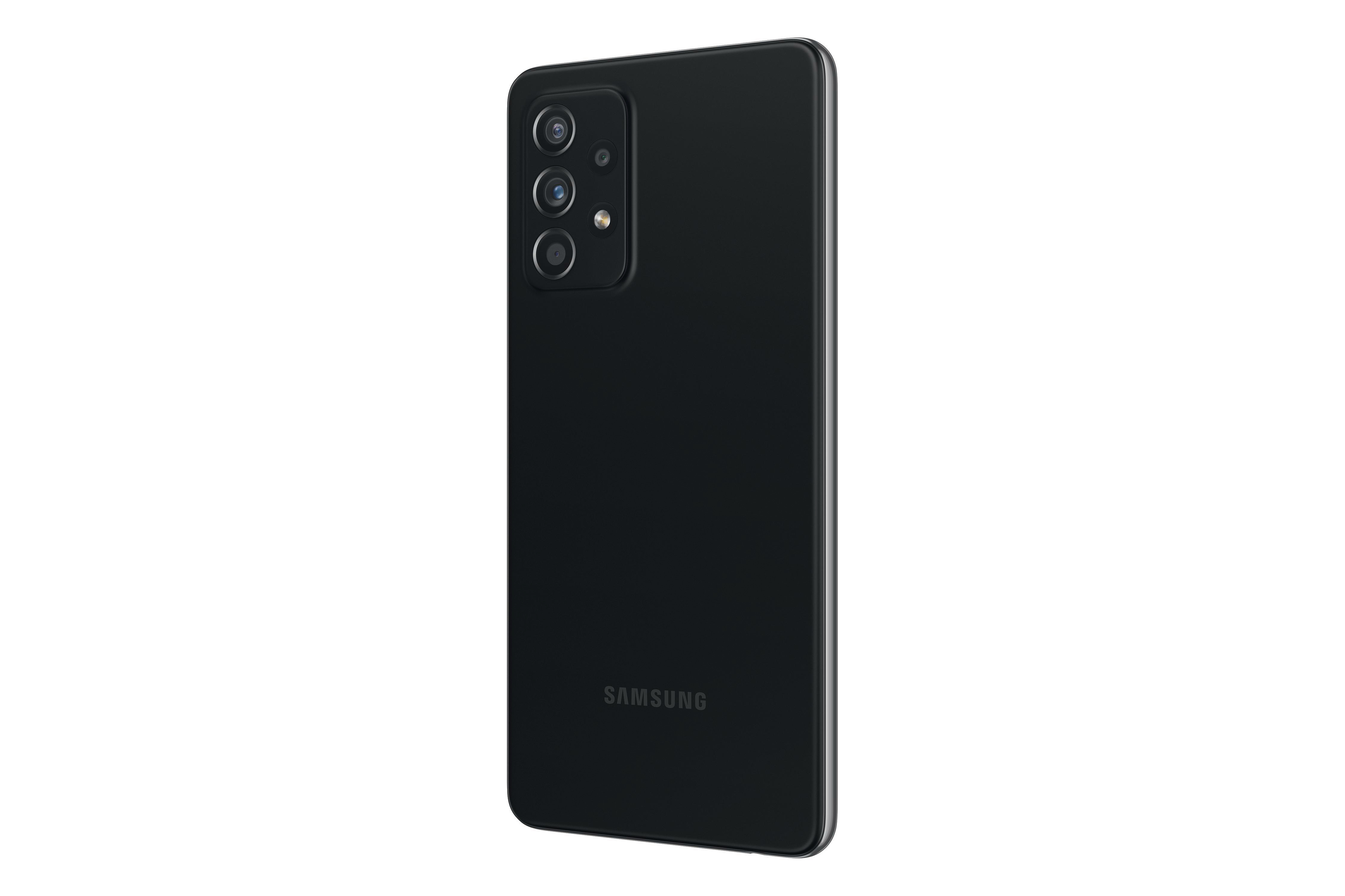 SAMSUNG SIM 256 5G Black Awesome Dual A52 Galaxy GB