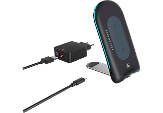 HAMA QI-FC15S - Chargeur sans fil (Noir)