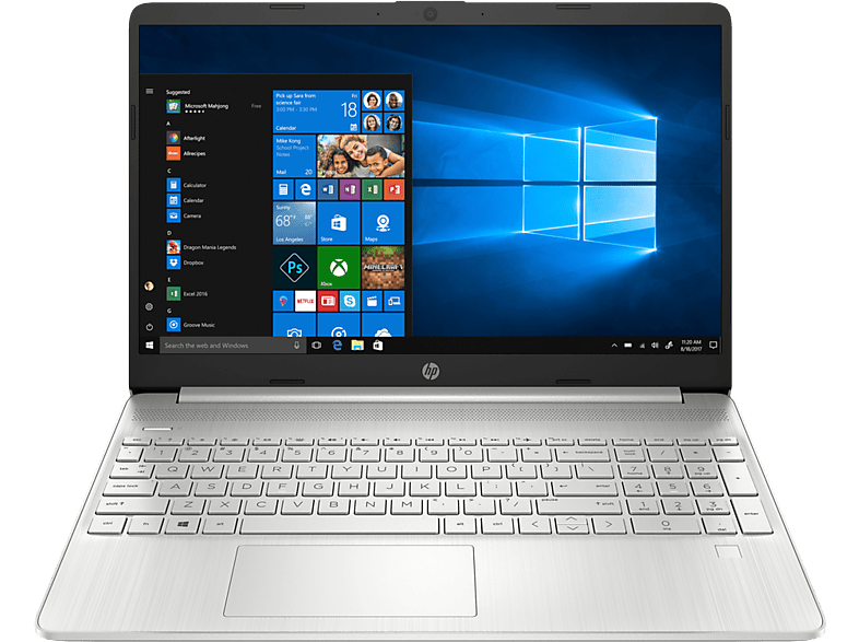 REACONDICIONADO Seminuevo(*) Portátil - HP 15s-fq2008ns, 15.6" FHD, Intel® Core™ i5-1135G7, 8GB, 512 GB SSD, Iris® Xᵉ Graphics, W10H, Plata