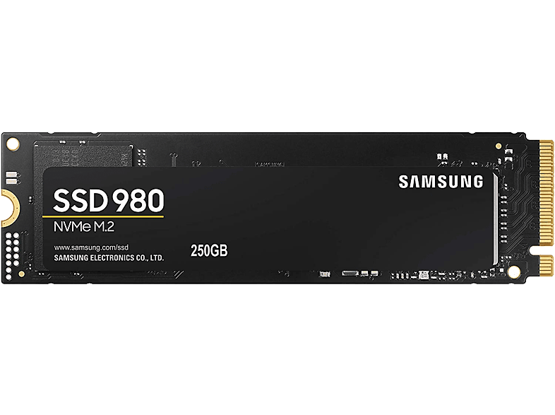 Samsung Interne Ssd-schijf 250 Gb 980 Nvme M.2 (mz-v8v250bw)