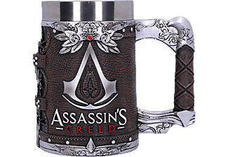 NEMESIS NOW Assassin's Creed: Tankard of the Brotherhood - Chope (Brun/Rouge/Argent)