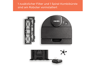 NEATO ROBOTICS Intelligenter Saugroboter D9, Schwarz (App-Steuerbar)