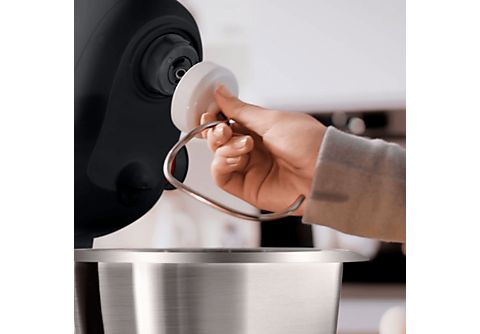 BOSCH MUMS2EB01 Serie 2 Küchenmaschine Schwarz (Rührschüsselkapazität: 3,8 l,  700 Watt) online kaufen | MediaMarkt