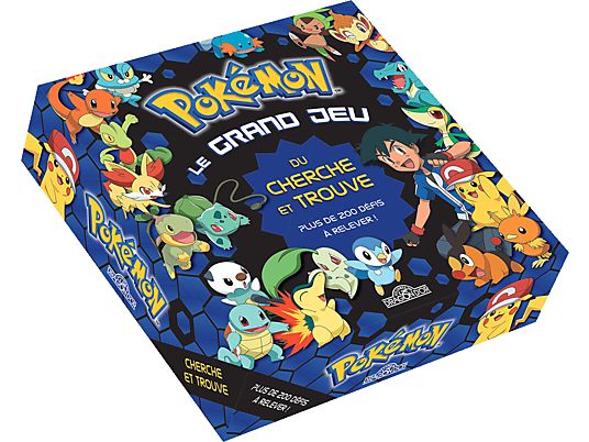 POKEMON Pokémon : Le grand jeu du cherche et trouve (Französisch) - Brettspiel (Mehrfarbig)
