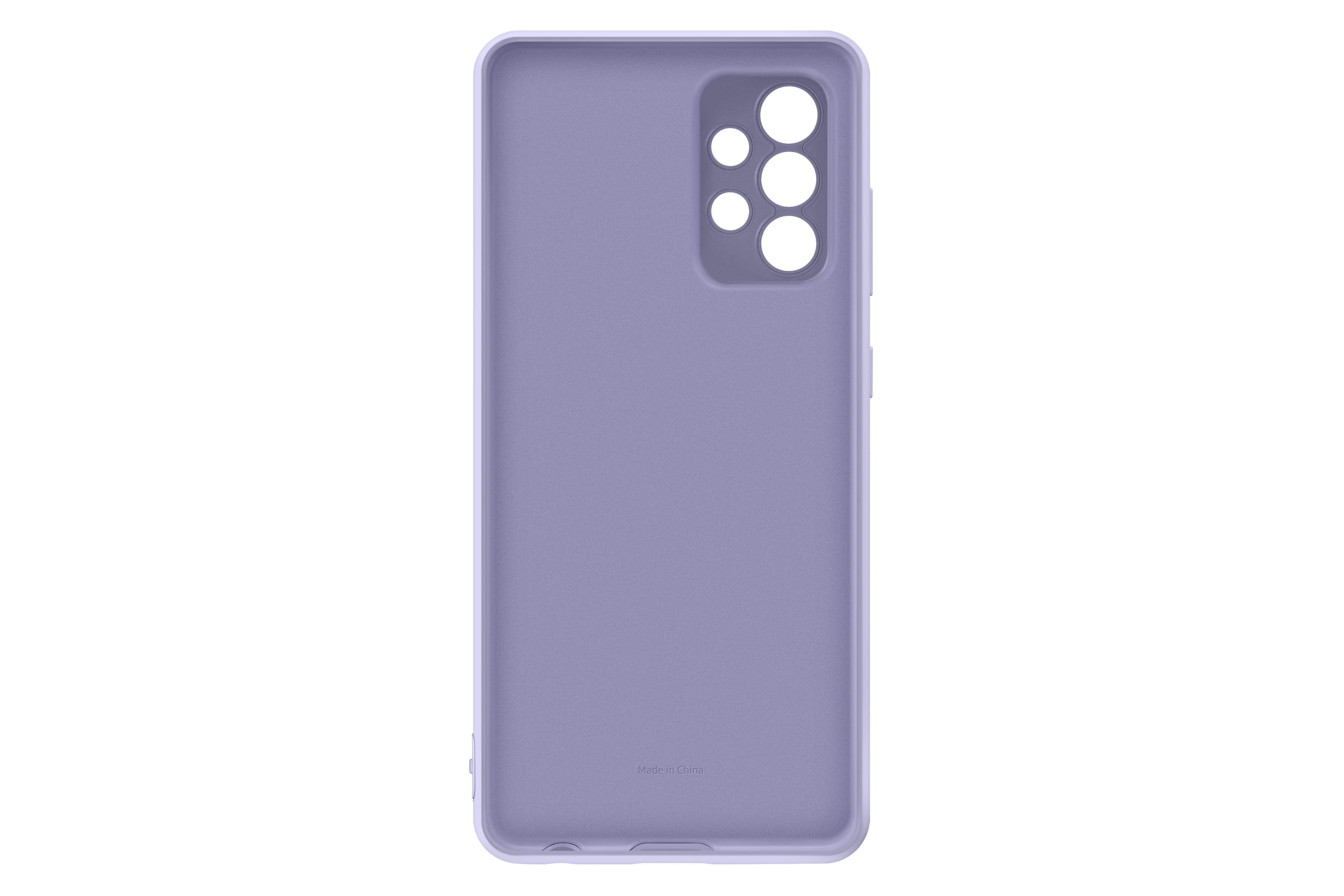 SAMSUNG Silicone Cover, Backcover, Samsung, Galaxy A52, Galaxy A52 5G, Violet