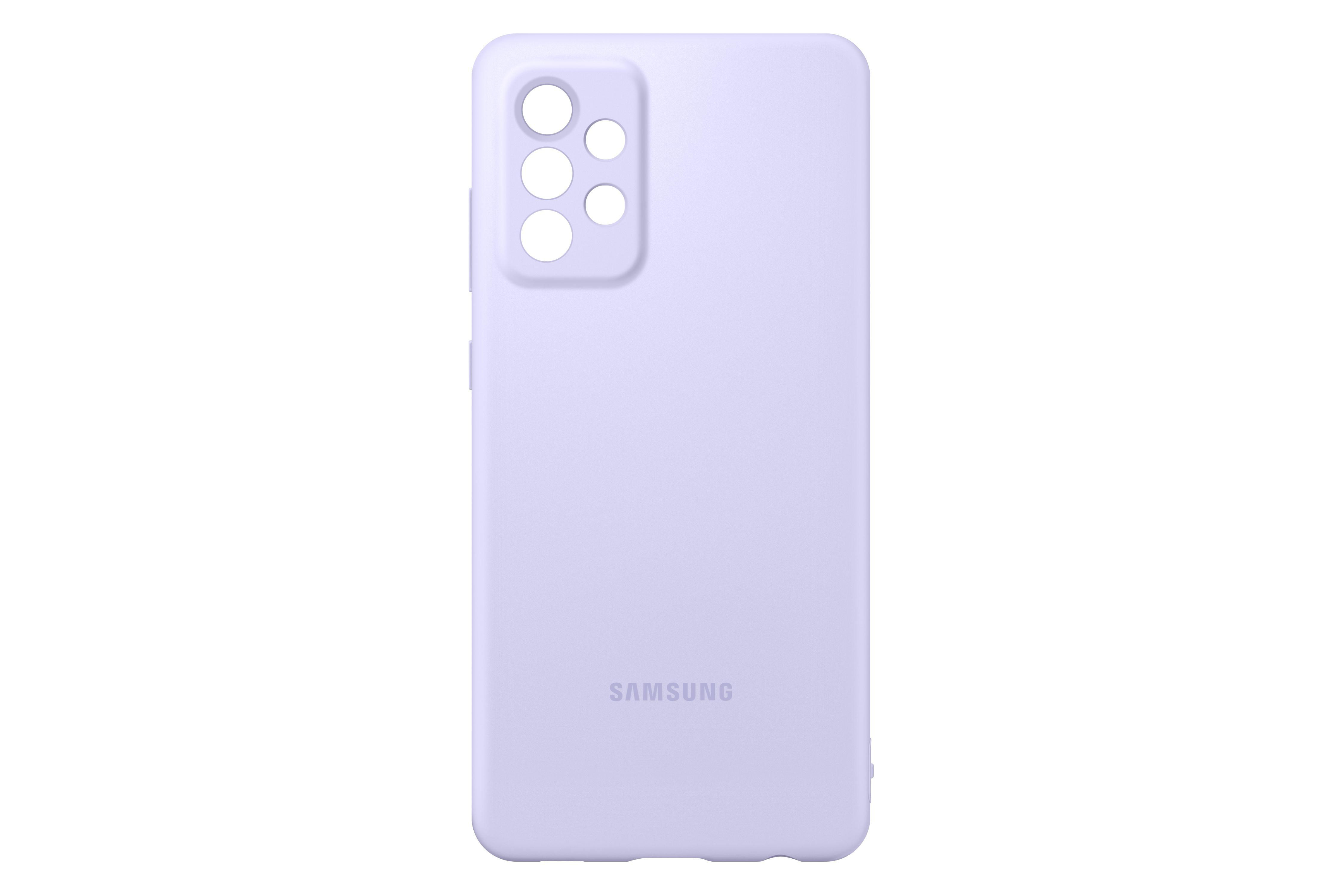 SAMSUNG Silicone Cover, Backcover, Samsung, Galaxy A72, Violet