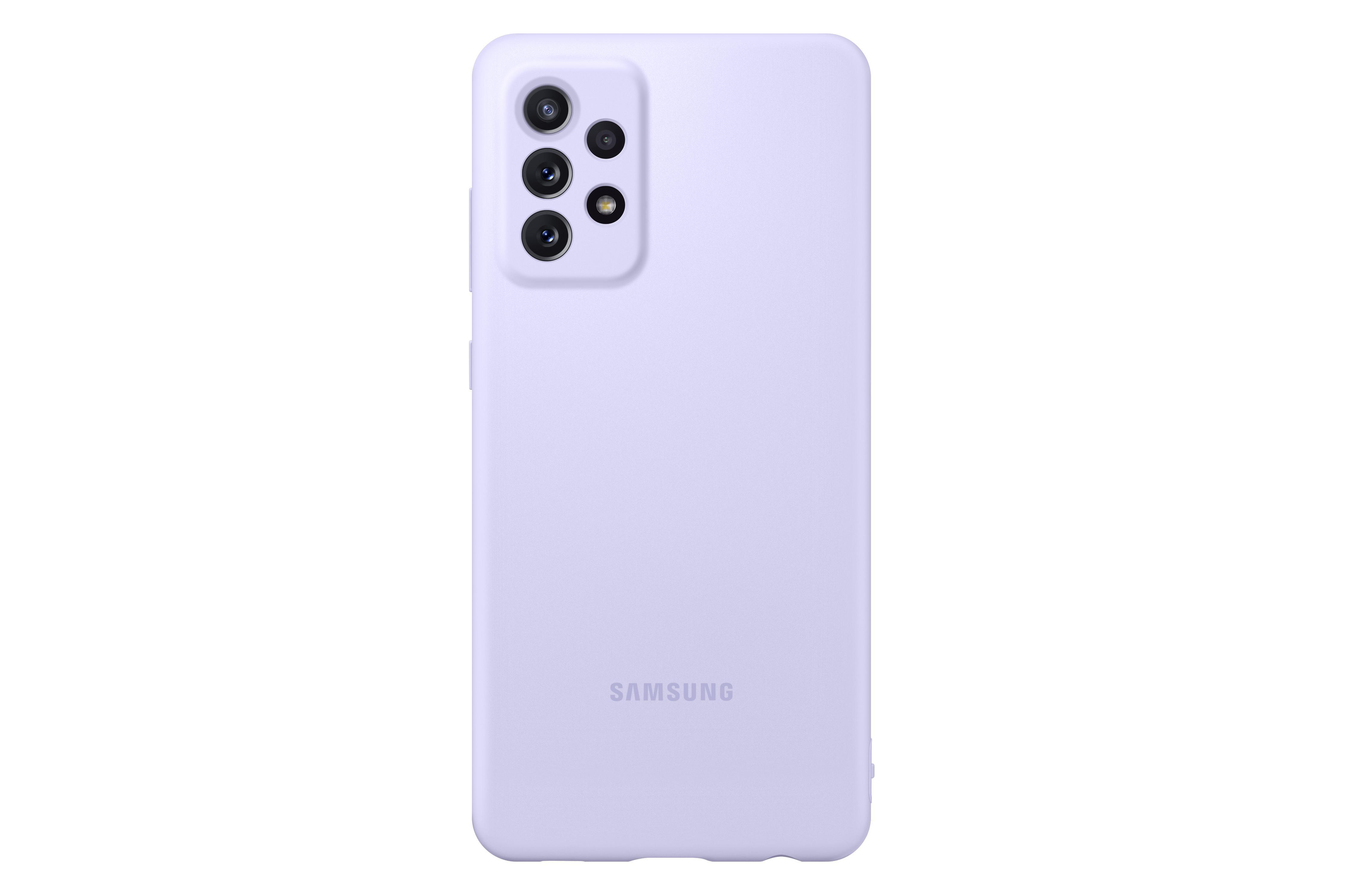 SAMSUNG Silicone Cover, Backcover, Samsung, Galaxy A72, Violet