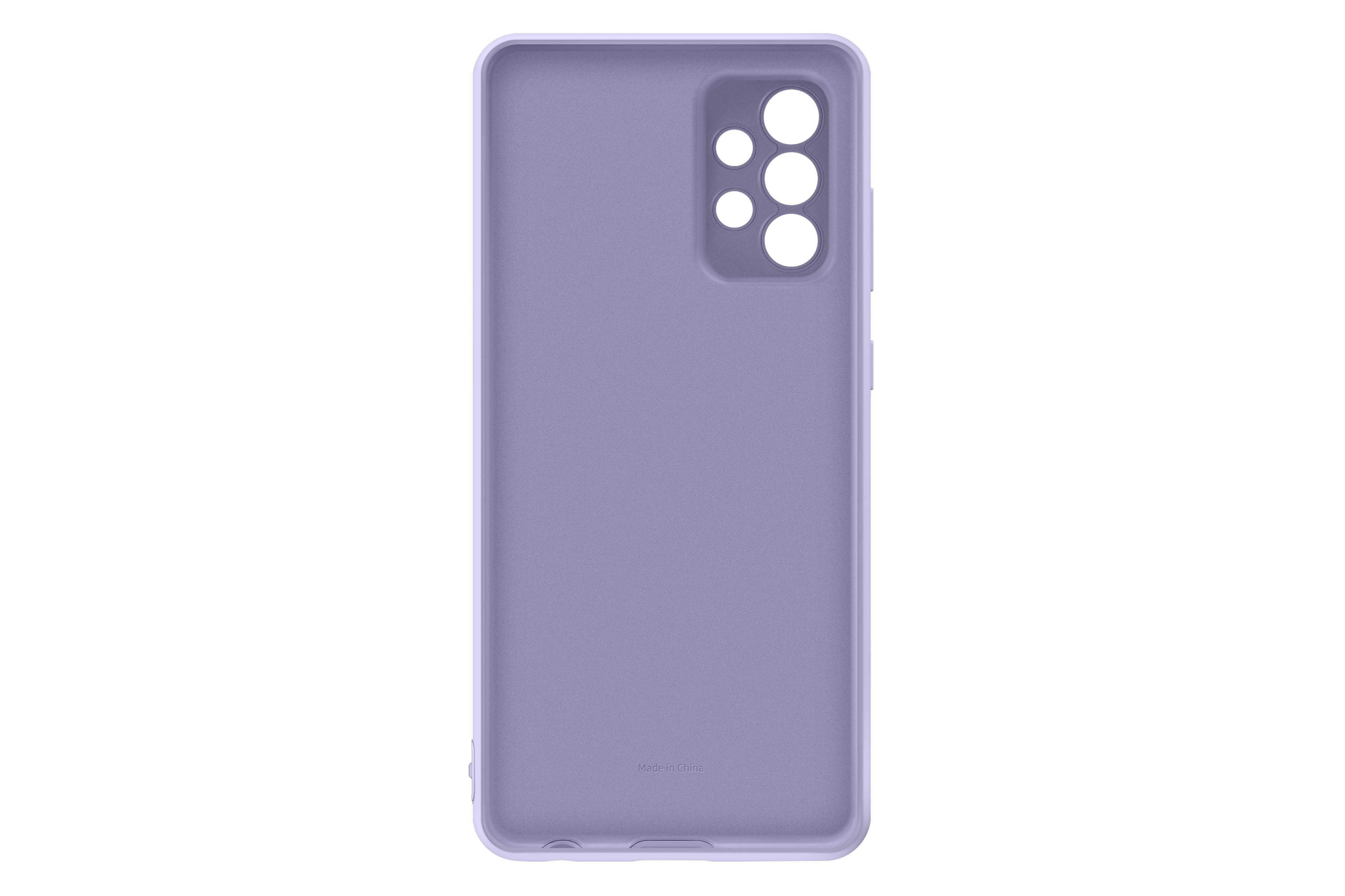 SAMSUNG Silicone Cover, Backcover, Samsung, Galaxy A72, Violet