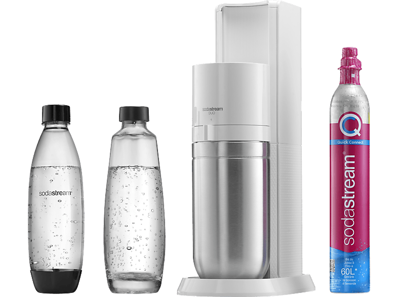SODASTREAM DUO Wassersprudler Weiß Weiß MediaMarkt