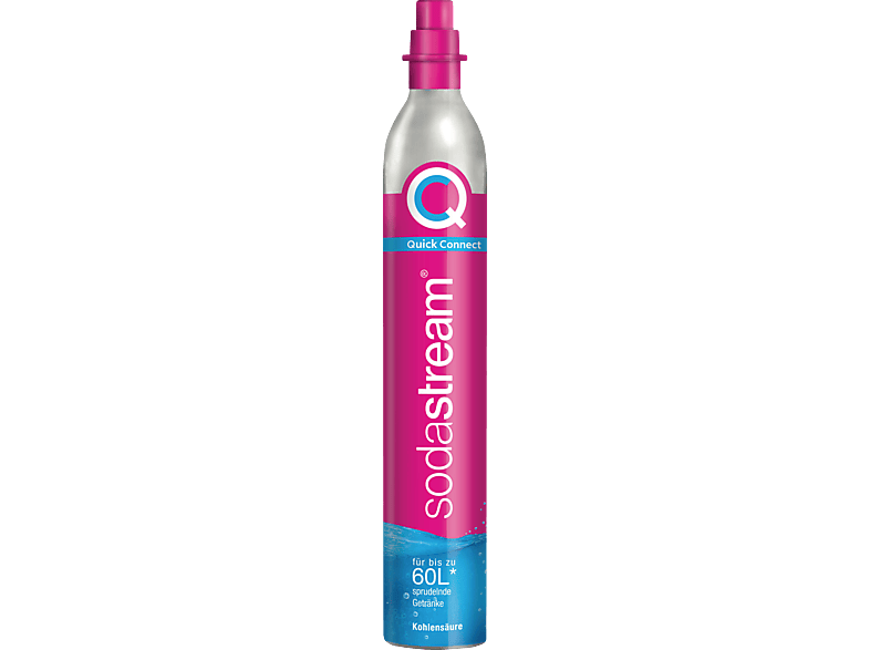 SODASTREAM CO₂Zylinder Pink Quick Connect Reservezylinder CO₂