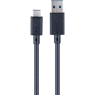 Cable USB - Nacon XBXUSBCCABLE5M, 5 m, De USB-A a USB-C, XBOX Series X/S, Negro