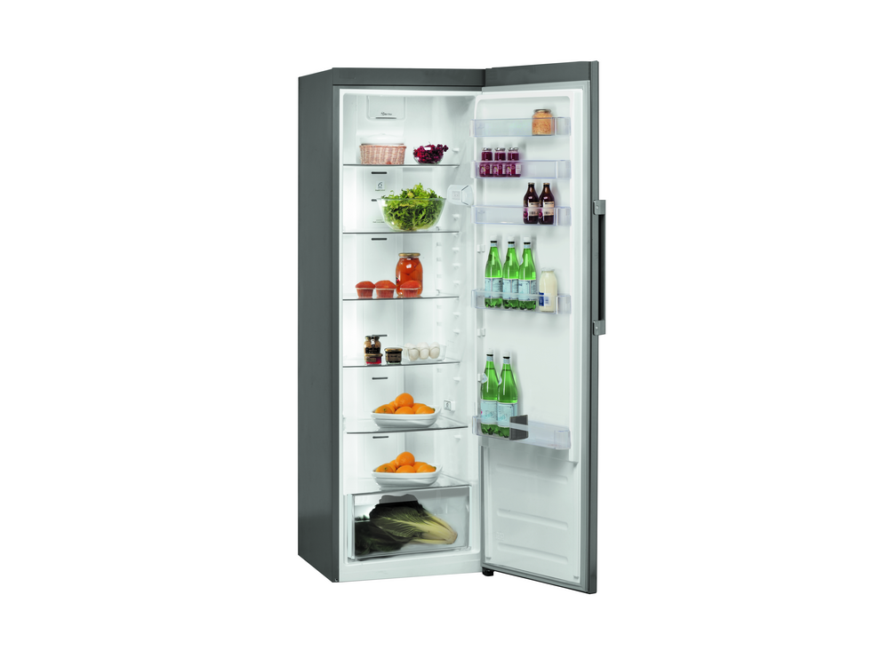 Frigorífico una puerta - Whirlpool SW8 AM1Q X 1, 363 l, FreshControl, 38 dB, 187.5 cm, Inox