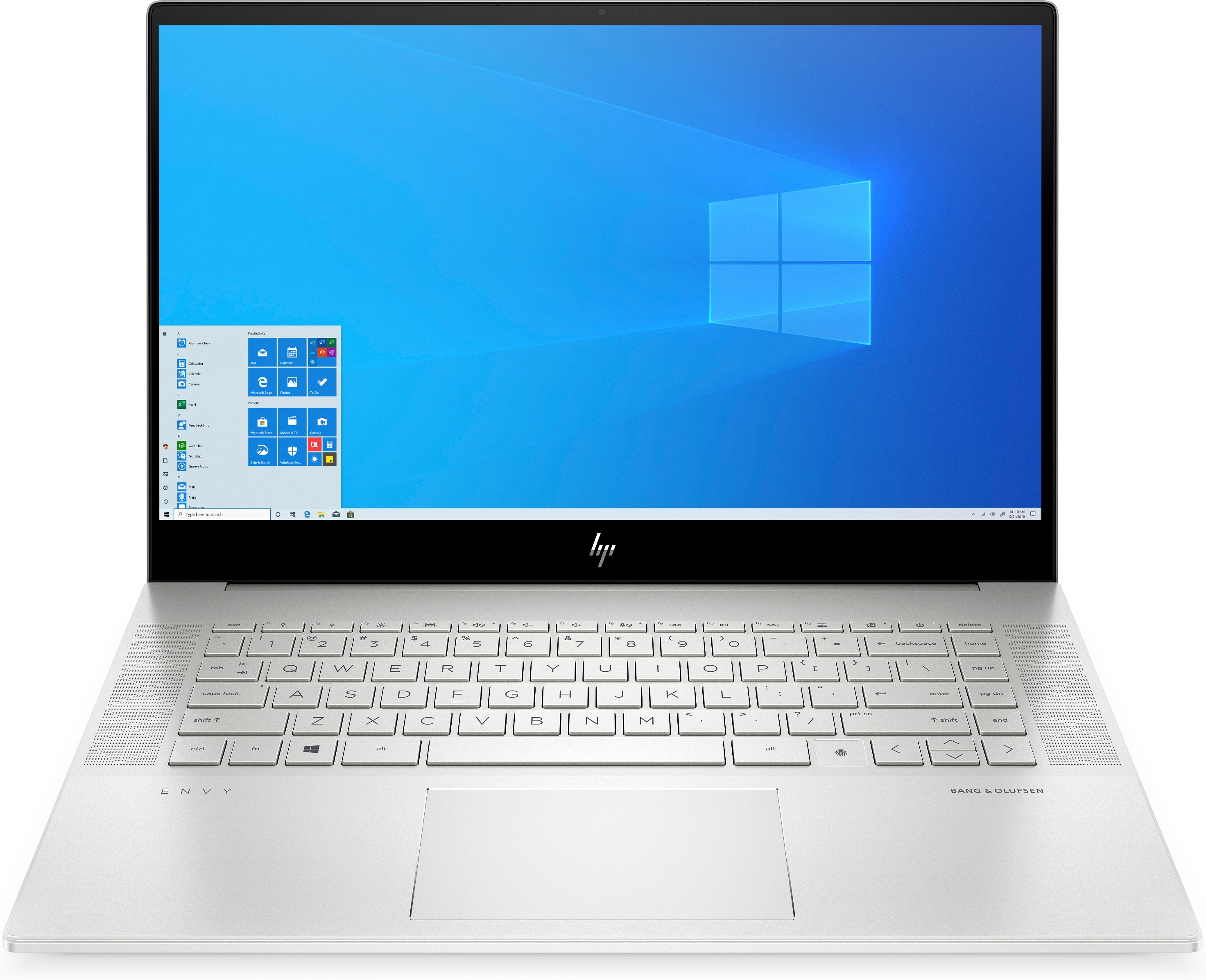 HP ENVY 15-ep0650ng, Notebook mit Display, Ti SSD, Prozessor, Silber GeForce Zoll GTX 15,6 Max-Q, GB Intel® GB 1660 RAM, Core™ 512 i5 16