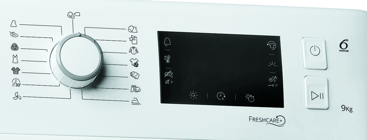 WHIRLPOOL FT M22 9X2S EU Hőszivattyús szárítógép, 6.Érzék szenzortechnológia, A++, inverter motor