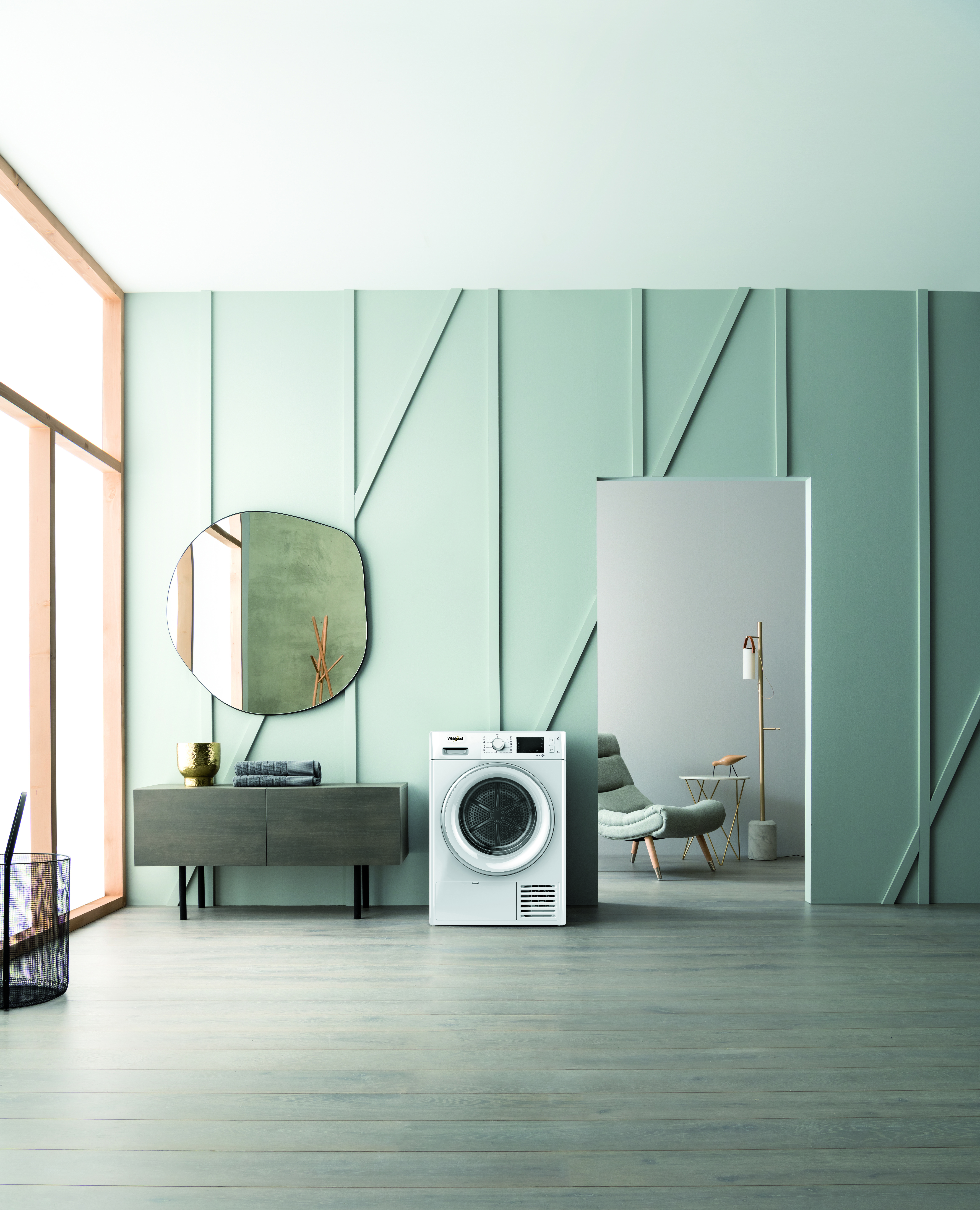 WHIRLPOOL FT M22 9X2S EU Hőszivattyús szárítógép, 6.Érzék szenzortechnológia, A++, inverter motor