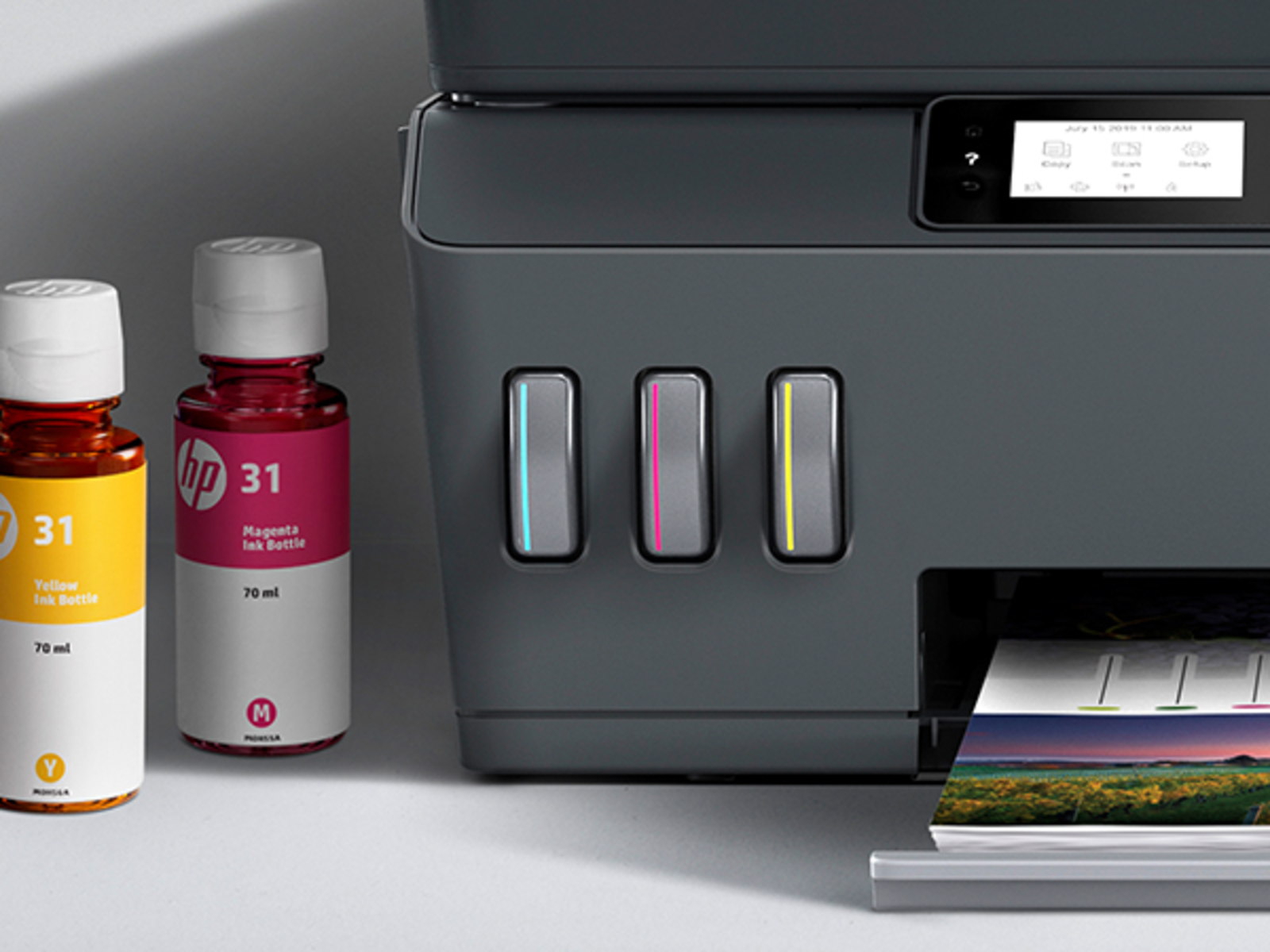 HP Imprimante multifonction Smart Tank Plus 570 (5HX14A) Imprimante multifonction