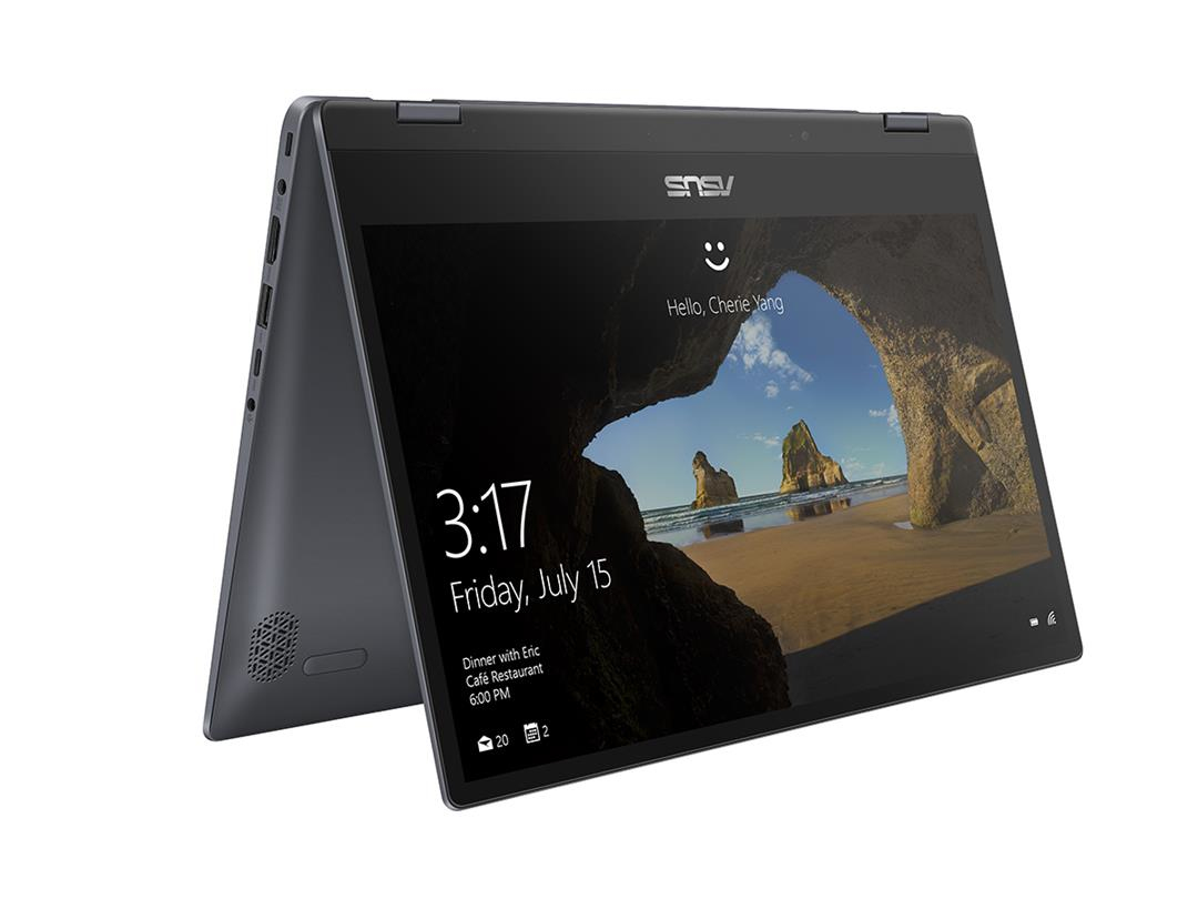 Convertible 2 en 1 - Asus VivoBook Flip TP412FA-EC707T, 14", Intel® Core™ i5-10210U, 8 GB RAM, 512 GB SSD, W10