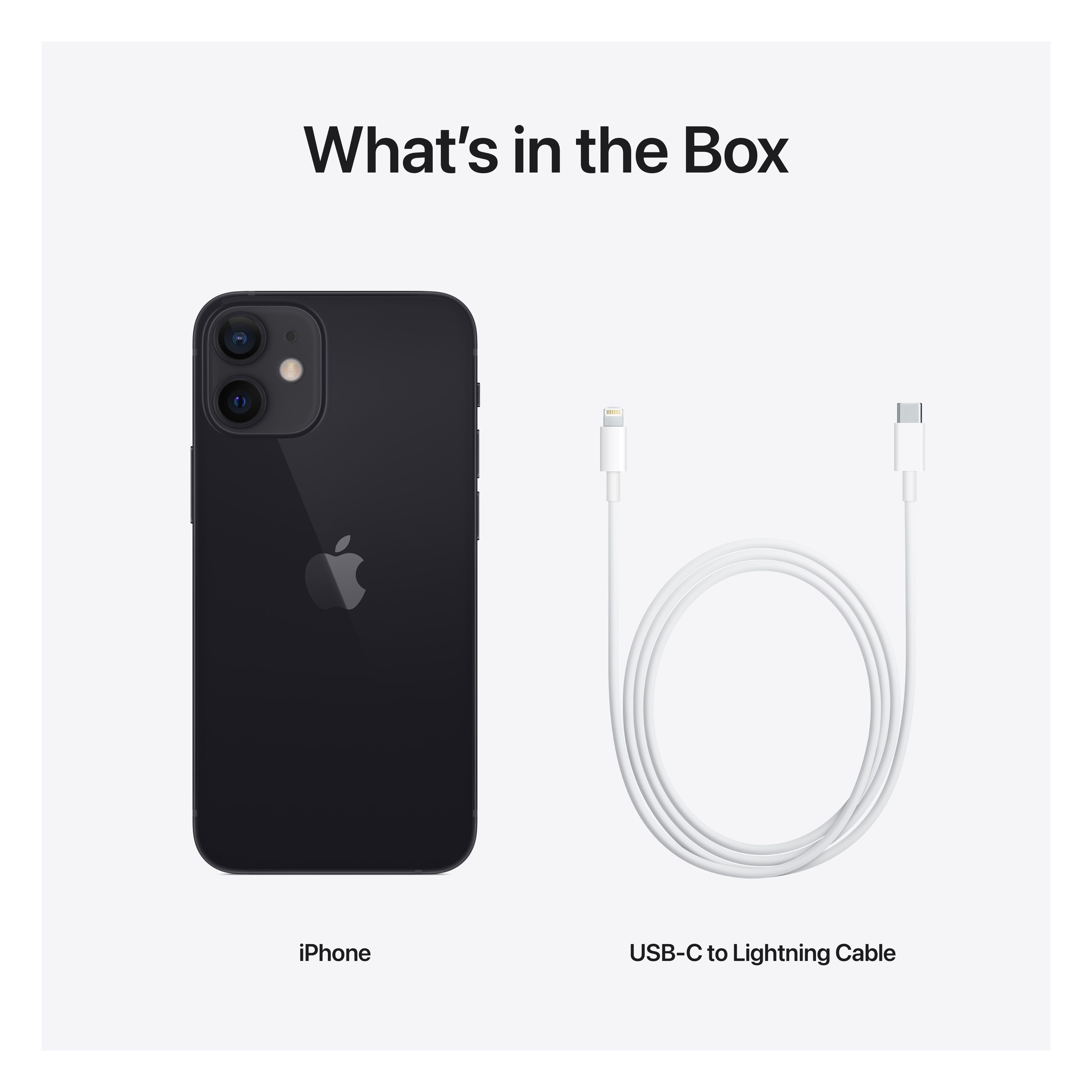APPLE iPhone 12 mini - Smartphone (5.4 ", 128 GB, Black)