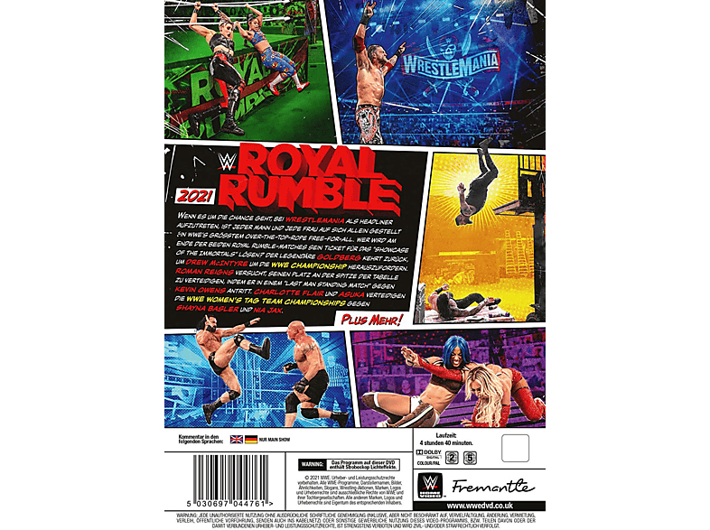Thumbnail - WWE: Royal Rumble 2021 DVD