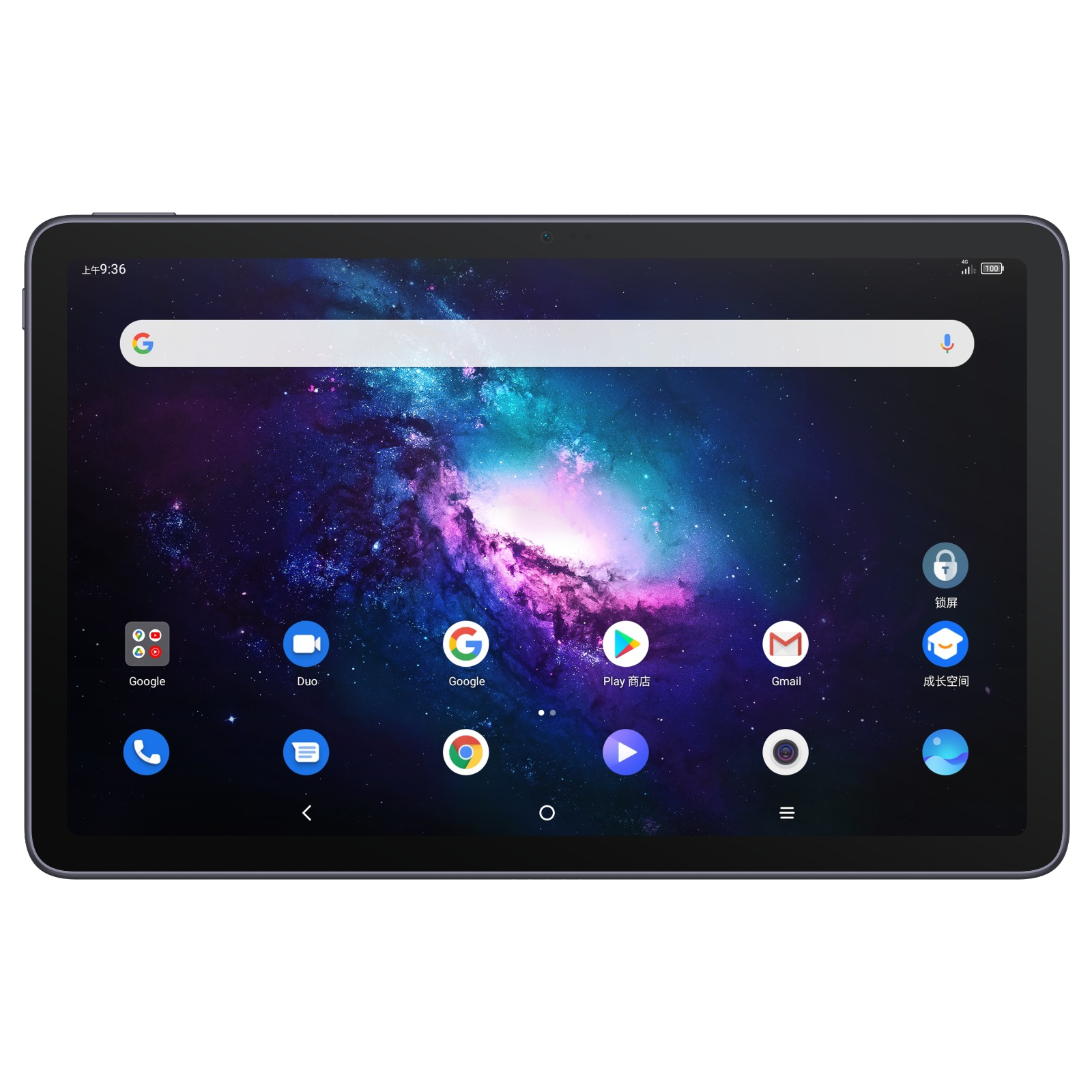 TCL 9296G 10 TAB MAX WiFi Gri Tablet Gri