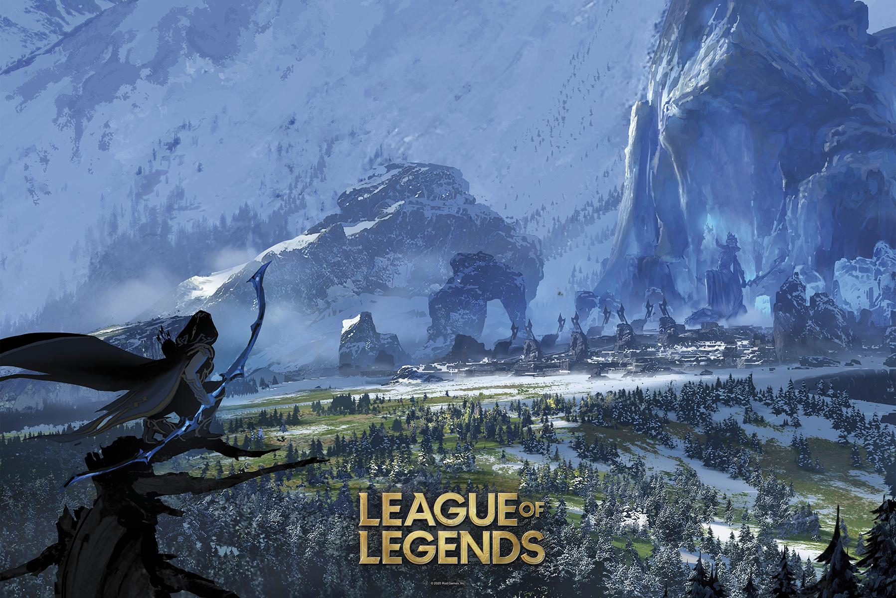 of Legends League ABYSSE CORP Poster Freljord