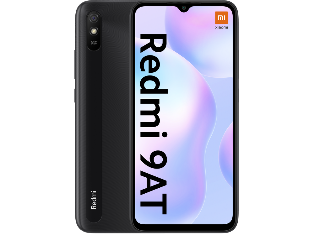 Móvil - Xiaomi Redmi 9AT, Gris, 32 GB, 2 GB RAM, 6.53" HD+, MediaTek Helio G25, 5000 mAh, Android