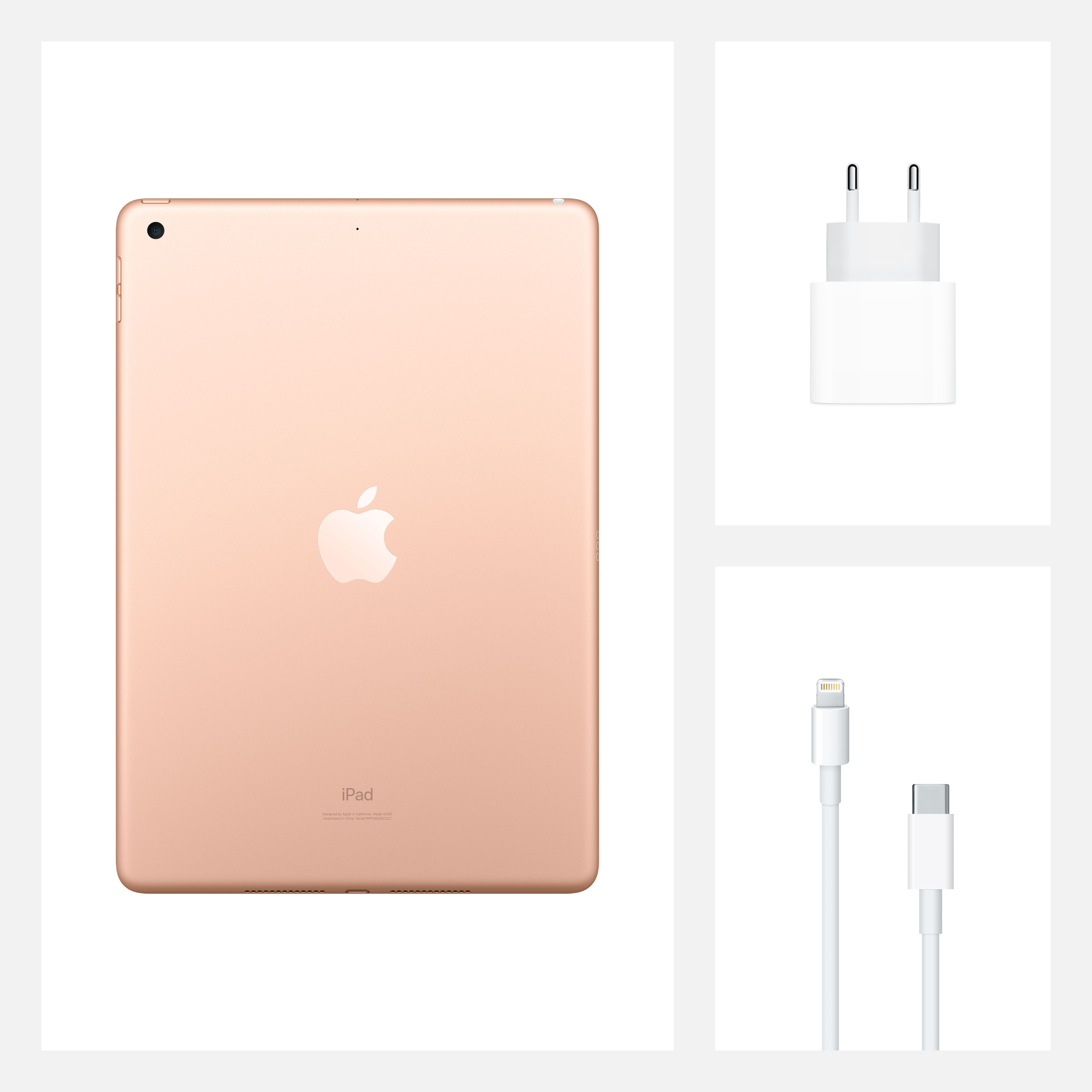 APPLE iPad (2020) Wi-Fi - Tablet (10.2 ", 32 GB, Gold)