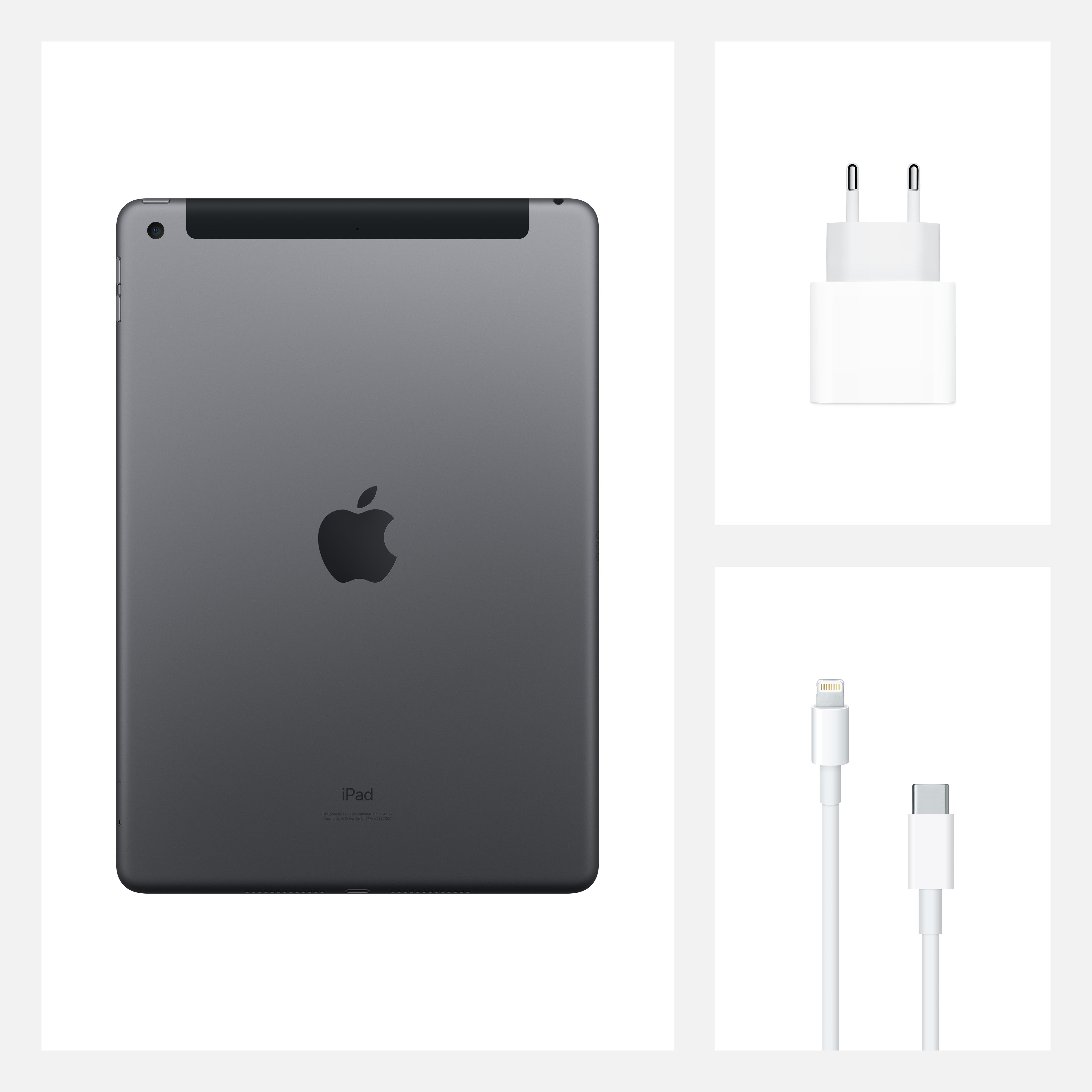 APPLE iPad (2020) Wi-Fi + Cellular - Tablet (10.2 ", 32 GB, Space Gray)