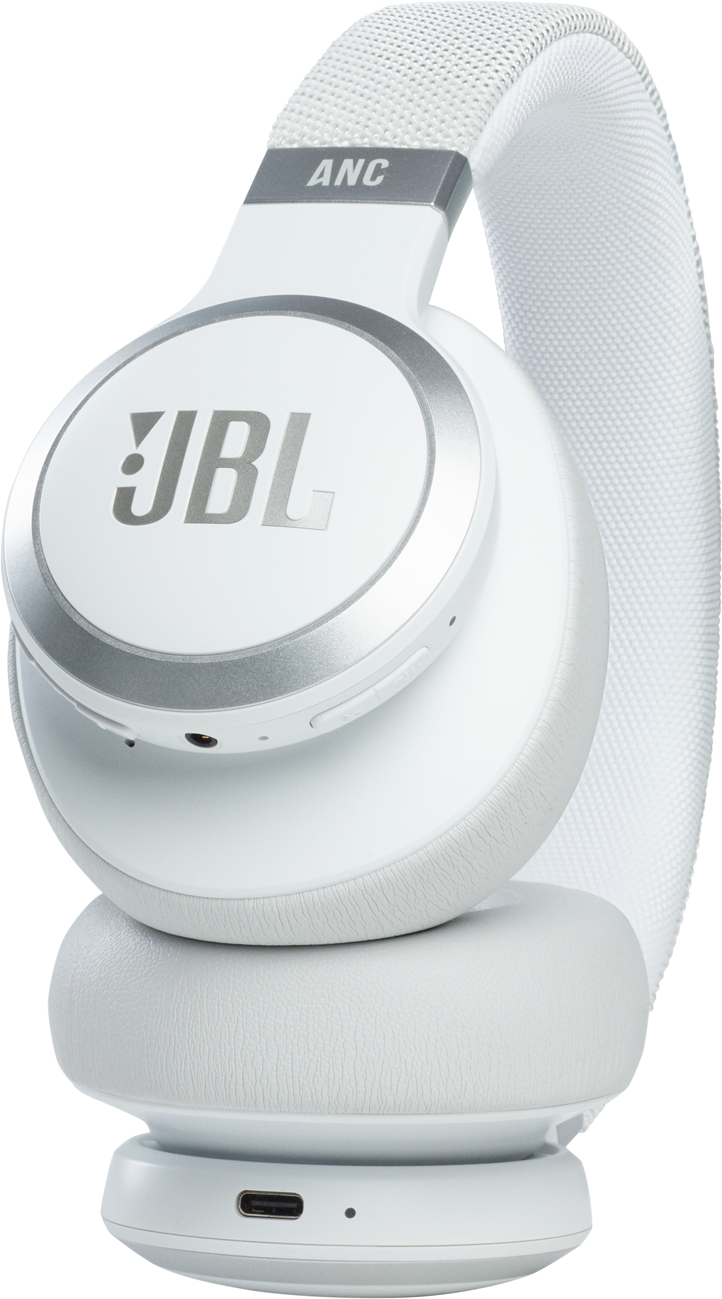 JBL Live 660 NC Wit Over-ear Hoofdtelefoon Met Noise-cancelling Wit