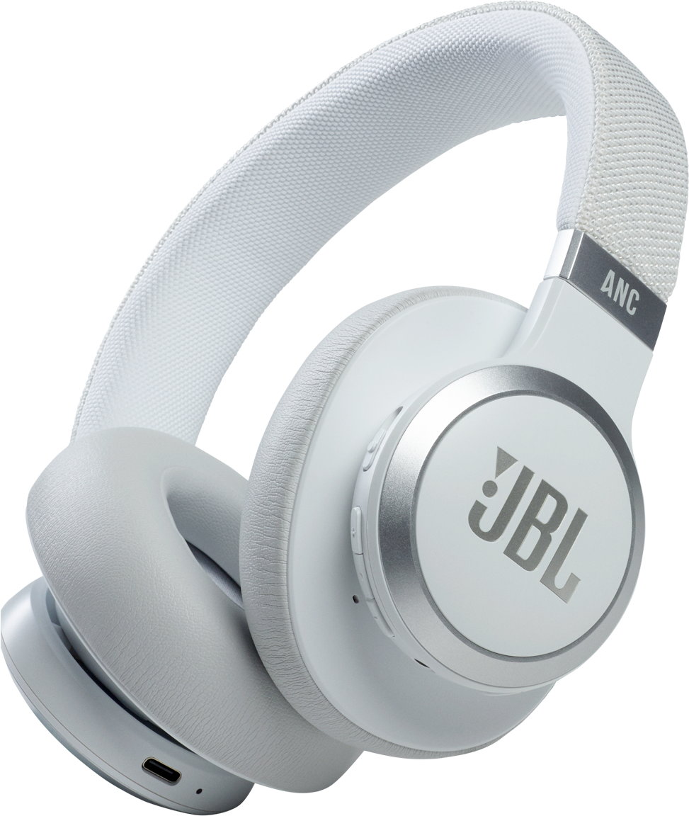 JBL Live 660 NC Wit Over-ear Hoofdtelefoon Met Noise-cancelling Wit