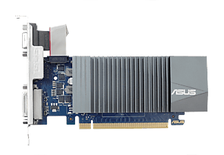 ASUS Grafikkarte GeForce GT710-SL-2GD5-BRK 2GB, GDDR5, 0dB Passivkühlung, PCI-E 3.0