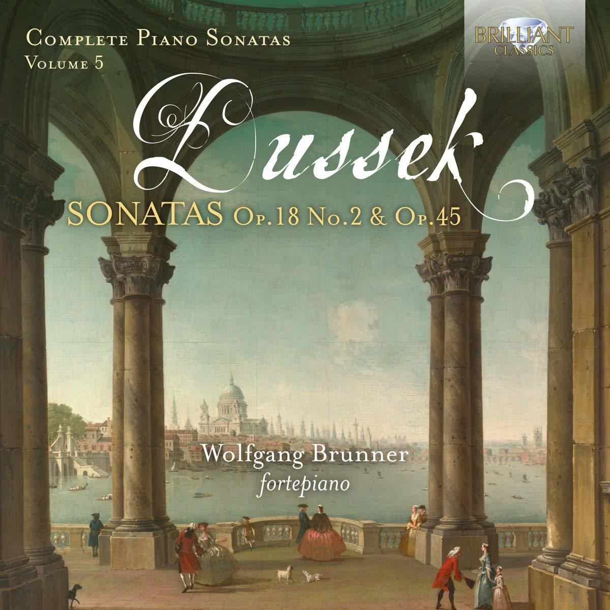 Wolfgang Brunner - Dussek:Sonatas op.18 2 & op.45  - (CD)