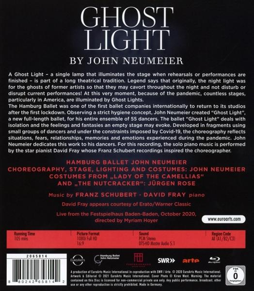 Neumeier, John/Hamburg Ballett/Fray, David Ghost Light - (Blu-ray) 